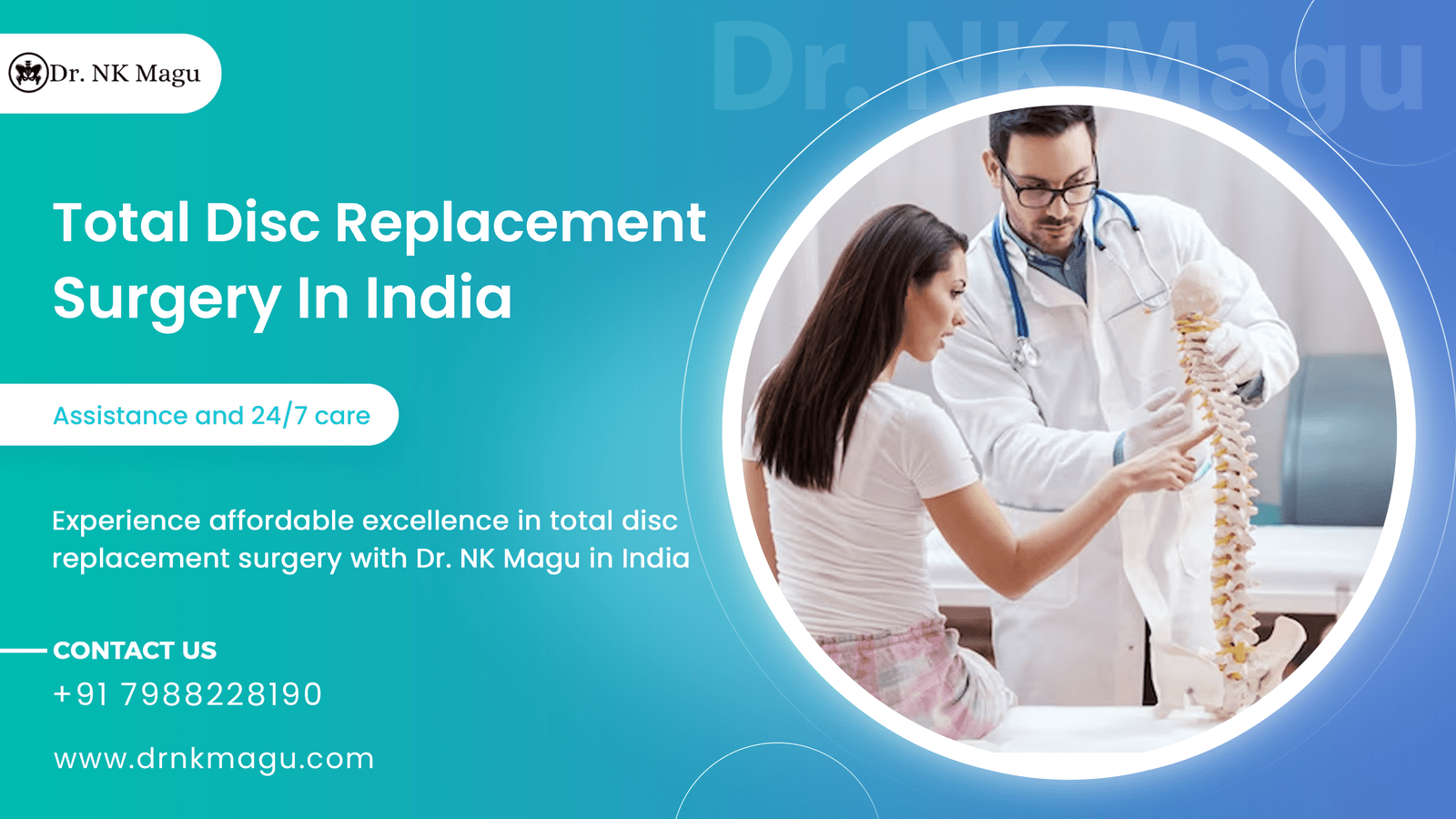 Total Disc Replacement Surgery Cost in India
