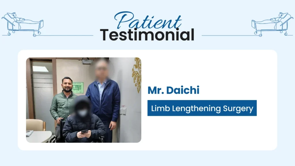 Journey from Japan to India for Limb Lengthening